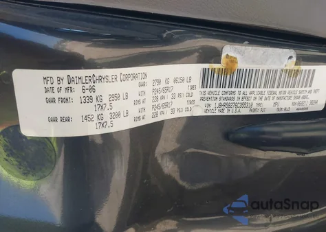 2006 Jeep Grand Cherokee Limited из США, поврежденный, VIN 1J8HR58276C355310